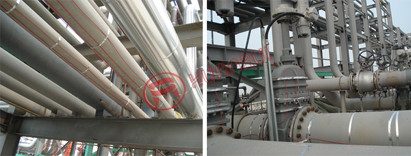 电伴热带安装图